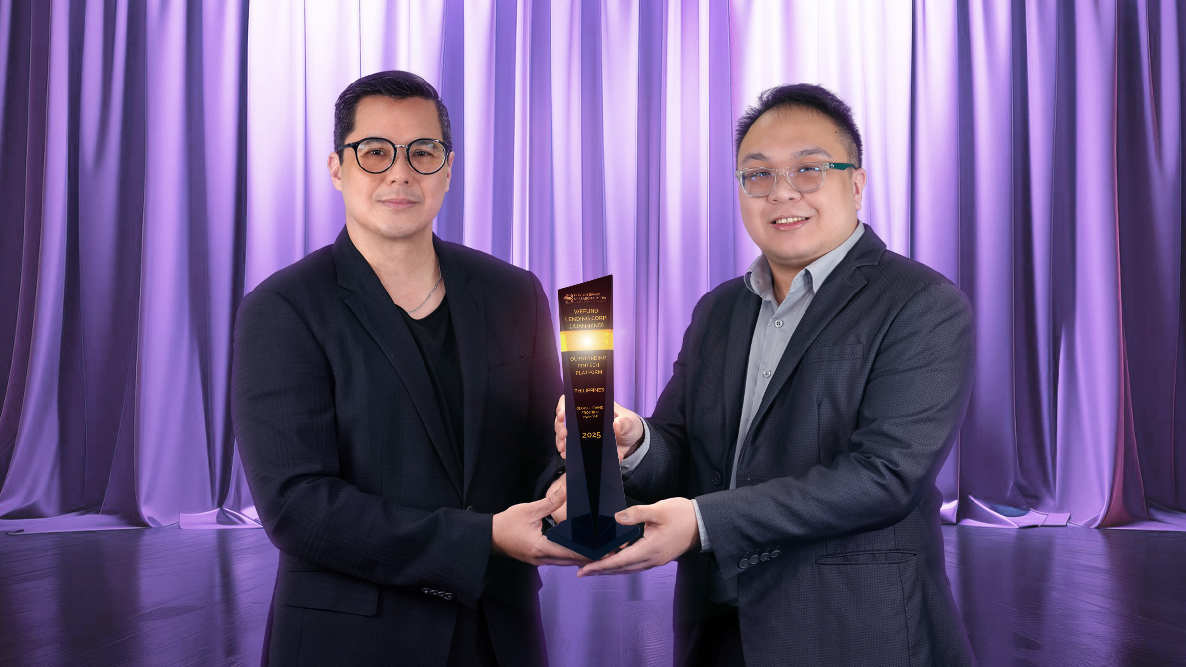 WeFund Lending Corp. (JuanHand) wins Outstanding Fintech Award from Boston Brand & Research Media
