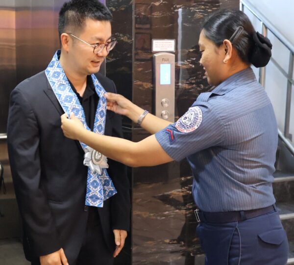 A warm welcome was shown by PNP ACG to Mr. Tim Li, the CEO of FinVolution Group